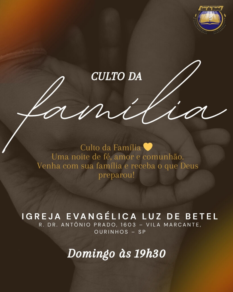 Culto da Familia Domingo