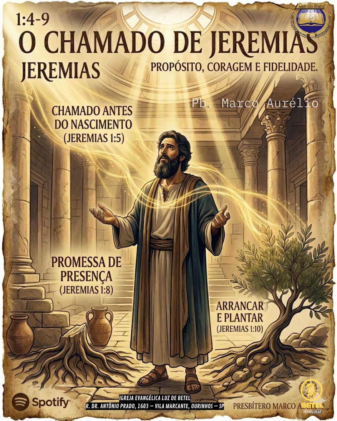 O Chamado de Jeremias: O Propósito de Deus e a Nossa Resposta