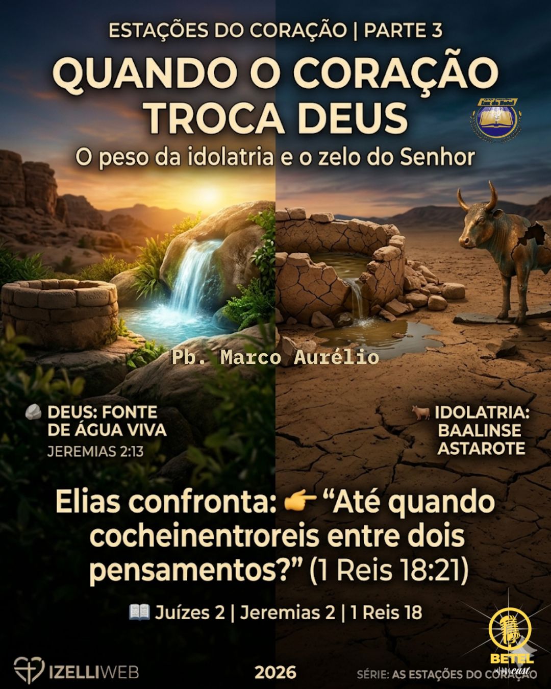 Quando o Coração Troca Deus: O Peso da Idolatria e o Zelo do Senhor